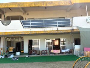 奈良市｜こども園　2階外廊下パネル取替工事