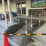 奈良市内小学校｜バリアフリー スロープ新設工事