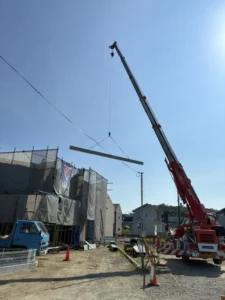 奈良市｜新築住宅の屋根葺きが完了しました