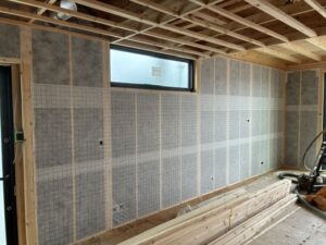 奈良市・M様邸 新築工事｜断熱施工後は24時間換気システムへ