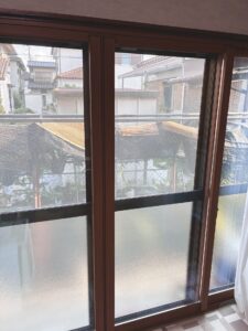 二重サッシは酷暑にも❗️